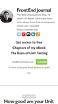 Mobile Screenshot of frontendjournal.com